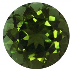 Round Genuine Green Tourmaline